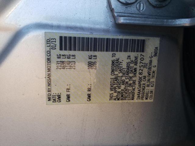 Photo 11 VIN: 1N4AA5AP6DC825707 - NISSAN MAXIMA S 