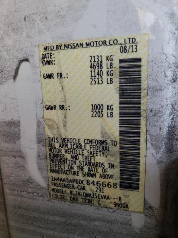 Photo 9 VIN: 1N4AA5AP6DC846668 - NISSAN MAXIMA S 