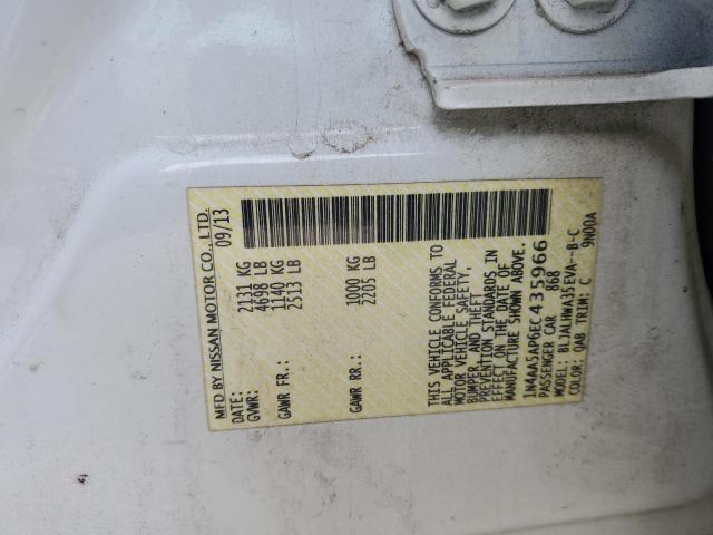 Photo 12 VIN: 1N4AA5AP6EC435966 - NISSAN MAXIMA 