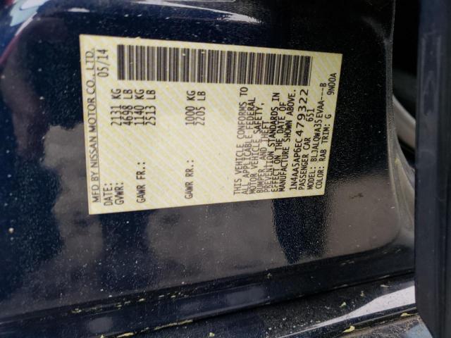 Photo 11 VIN: 1N4AA5AP6EC479322 - NISSAN MAXIMA S 