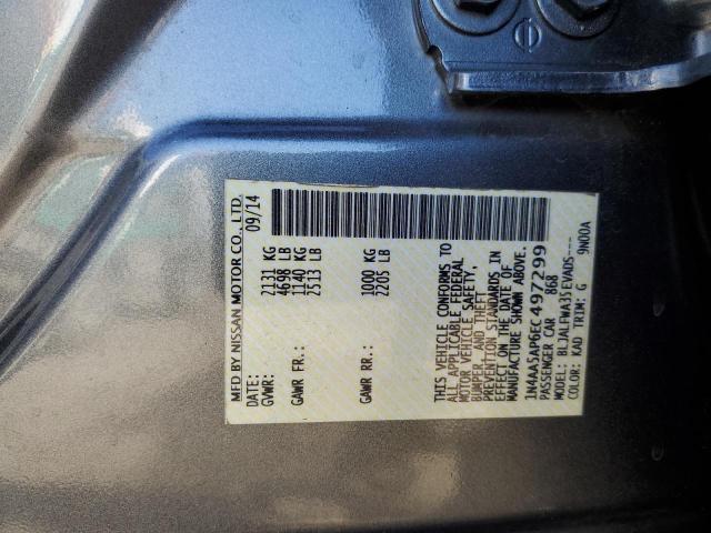 Photo 11 VIN: 1N4AA5AP6EC497299 - NISSAN MAXIMA S 