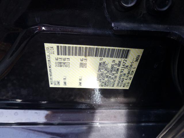 Photo 9 VIN: 1N4AA5AP6EC911472 - NISSAN MAXIMA S 