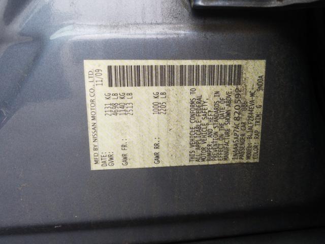 Photo 9 VIN: 1N4AA5AP7AC820592 - NISSAN MAXIMA S 