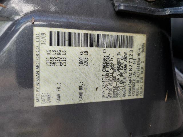 Photo 11 VIN: 1N4AA5AP7AC827123 - NISSAN MAXIMA S 