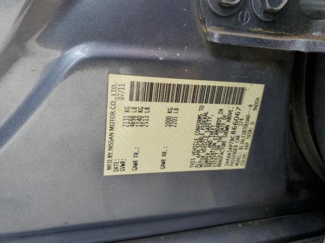 Photo 11 VIN: 1N4AA5AP7BC866067 - NISSAN MAXIMA 