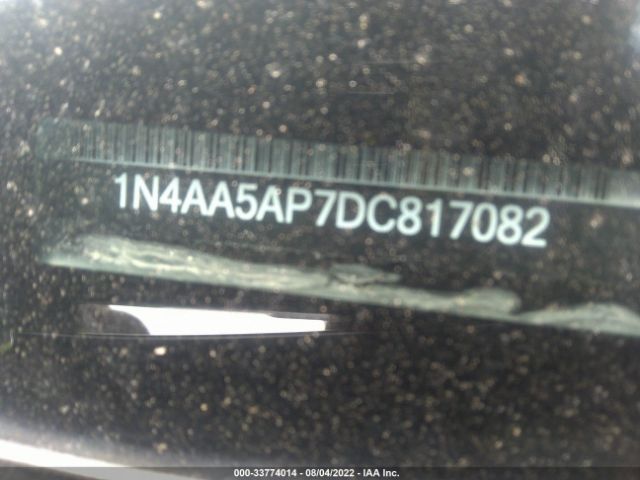 Photo 8 VIN: 1N4AA5AP7DC817082 - NISSAN MAXIMA 