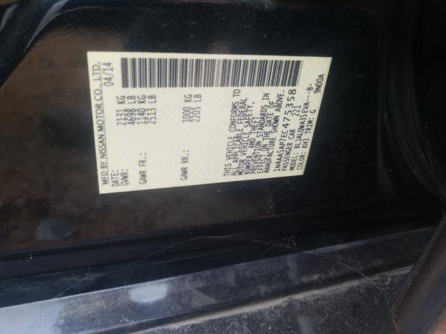 Photo 9 VIN: 1N4AA5AP7EC475358 - NISSAN MAXIMA S 