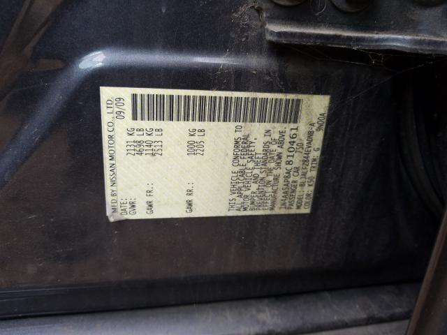 Photo 9 VIN: 1N4AA5AP8AC810461 - NISSAN MAXIMA S 