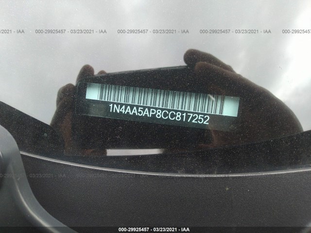 Photo 8 VIN: 1N4AA5AP8CC817252 - NISSAN MAXIMA 