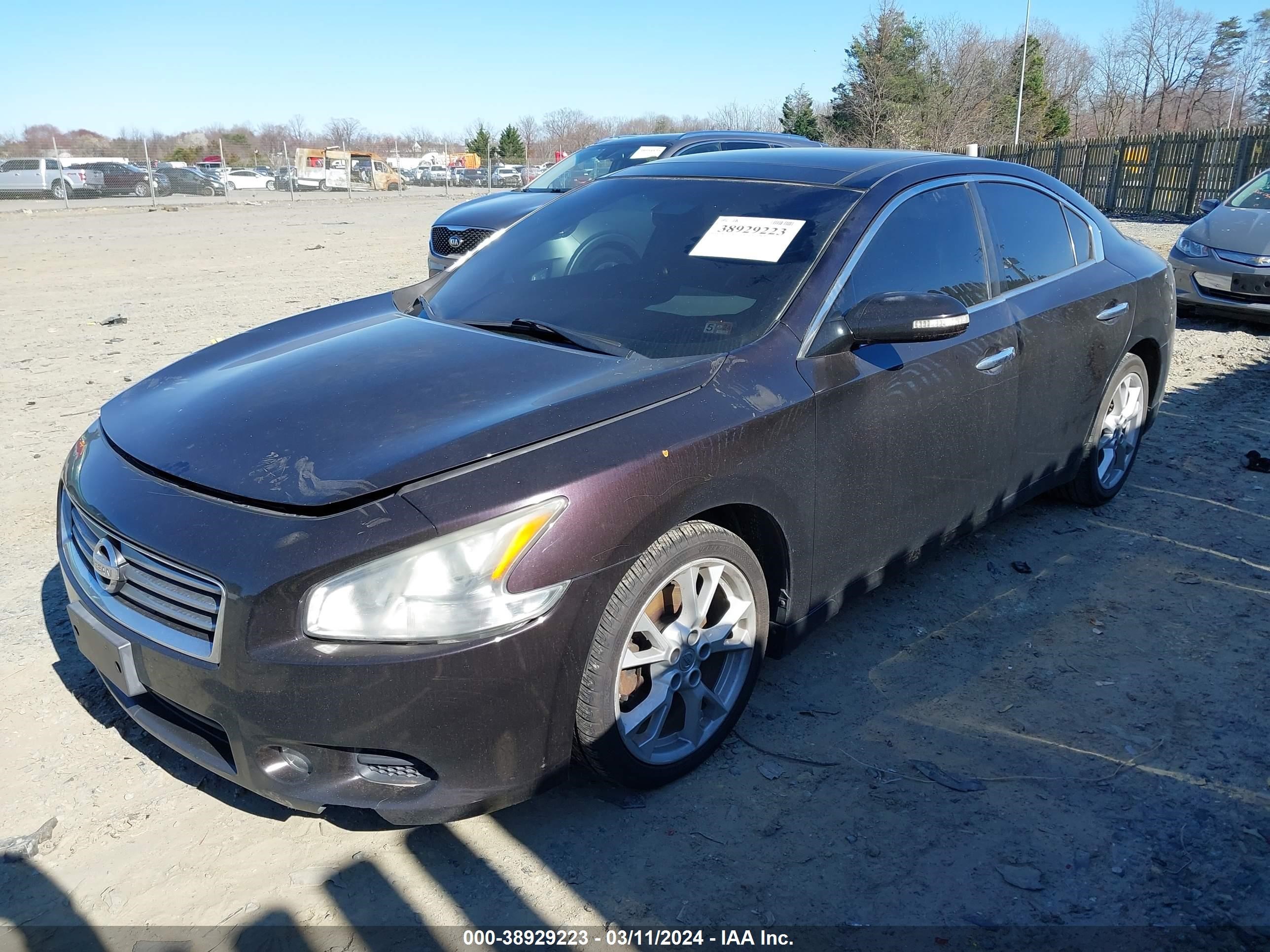 Photo 1 VIN: 1N4AA5AP8CC824038 - NISSAN MAXIMA 