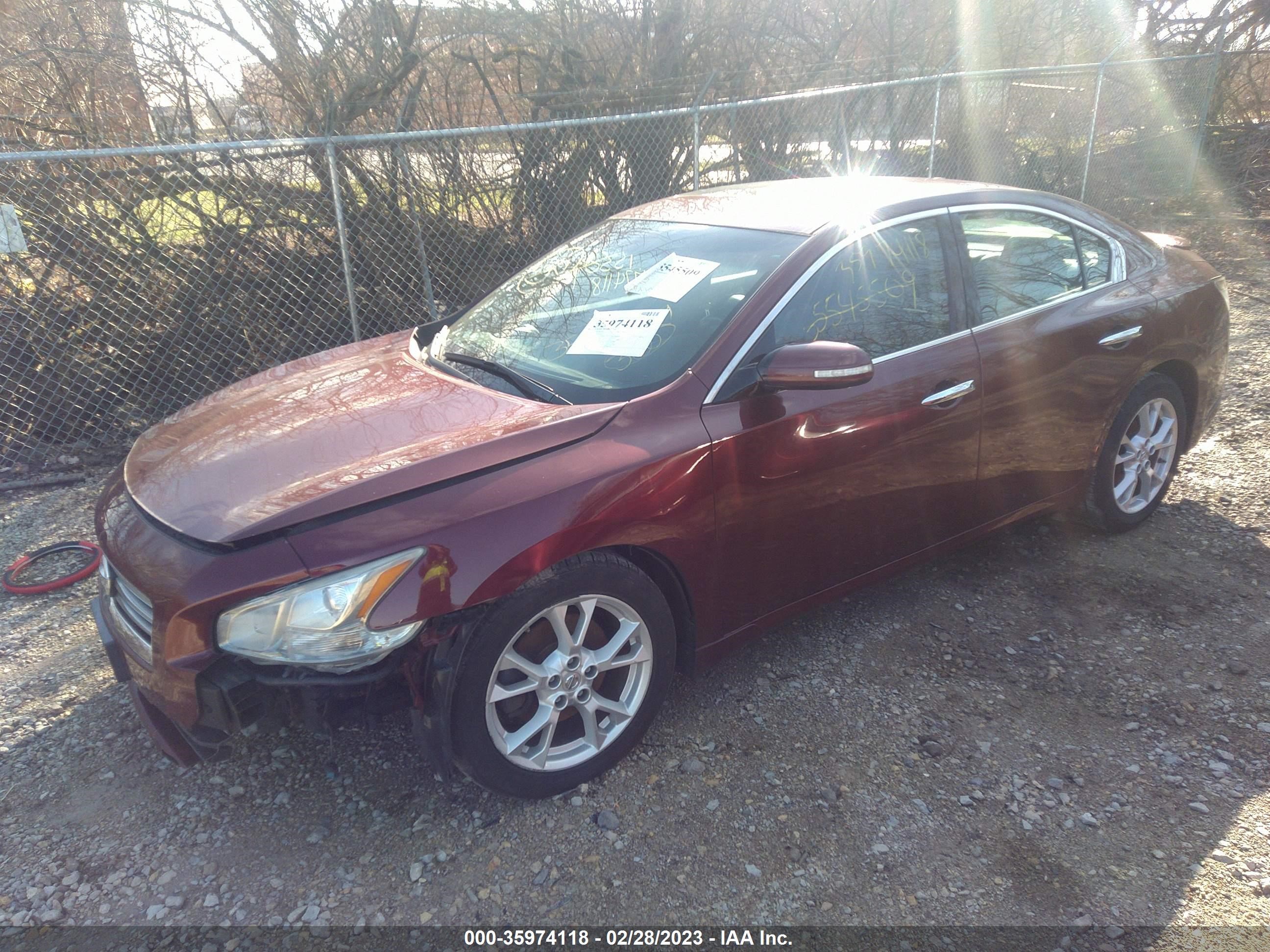 Photo 1 VIN: 1N4AA5AP8DC843951 - NISSAN MAXIMA 