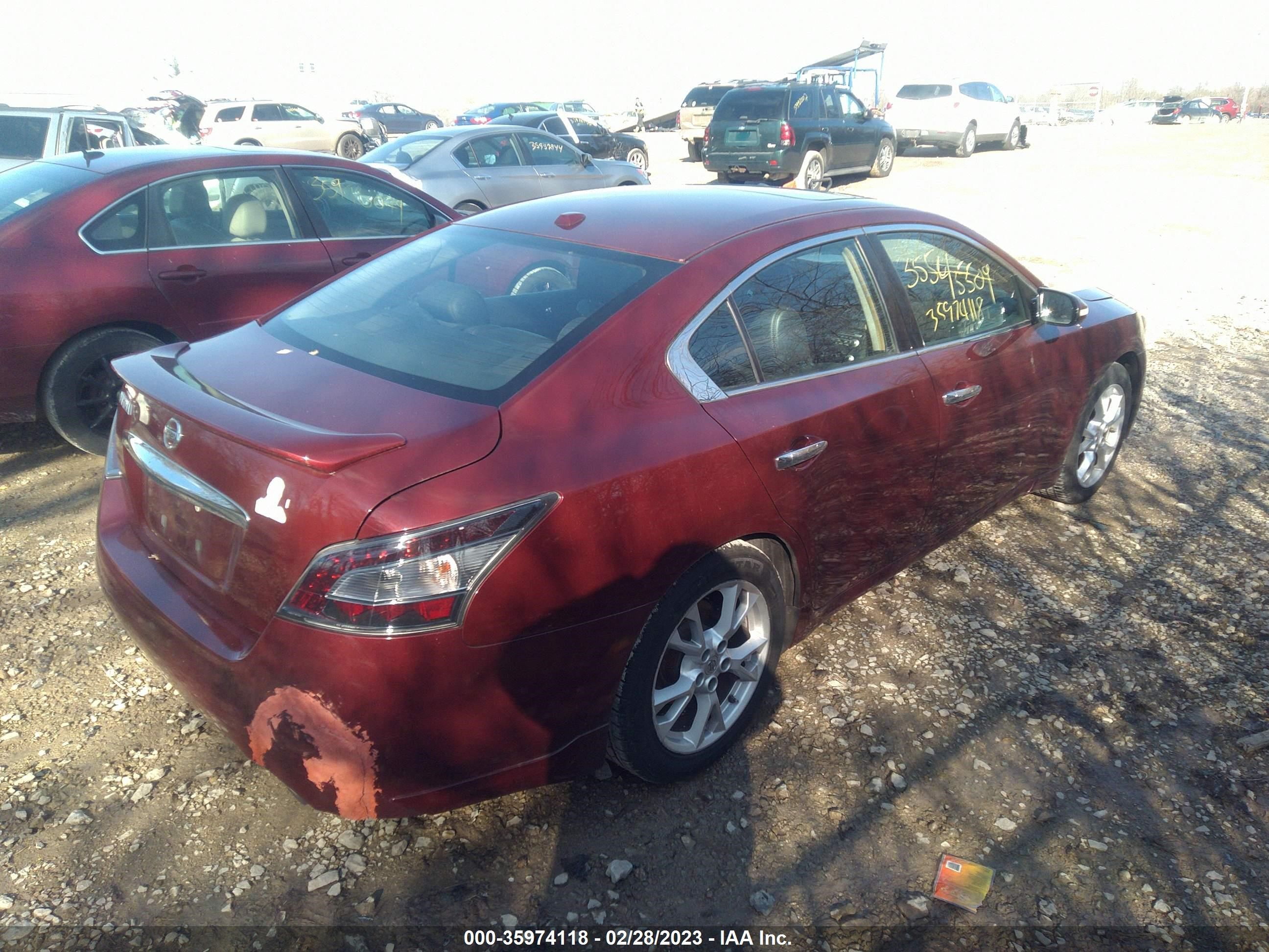 Photo 3 VIN: 1N4AA5AP8DC843951 - NISSAN MAXIMA 