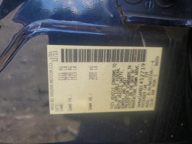 Photo 11 VIN: 1N4AA5AP8EC452719 - NISSAN MAXIMA 