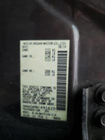 Photo 9 VIN: 1N4AA5AP8EC491620 - NISSAN MAXIMA S 