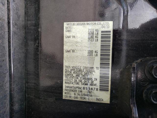 Photo 11 VIN: 1N4AA5AP9AC853478 - NISSAN MAXIMA S 