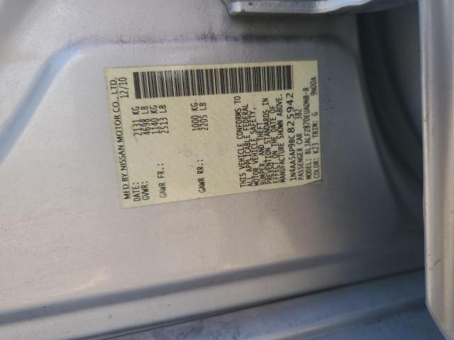 Photo 11 VIN: 1N4AA5AP9BC825942 - NISSAN MAXIMA S 