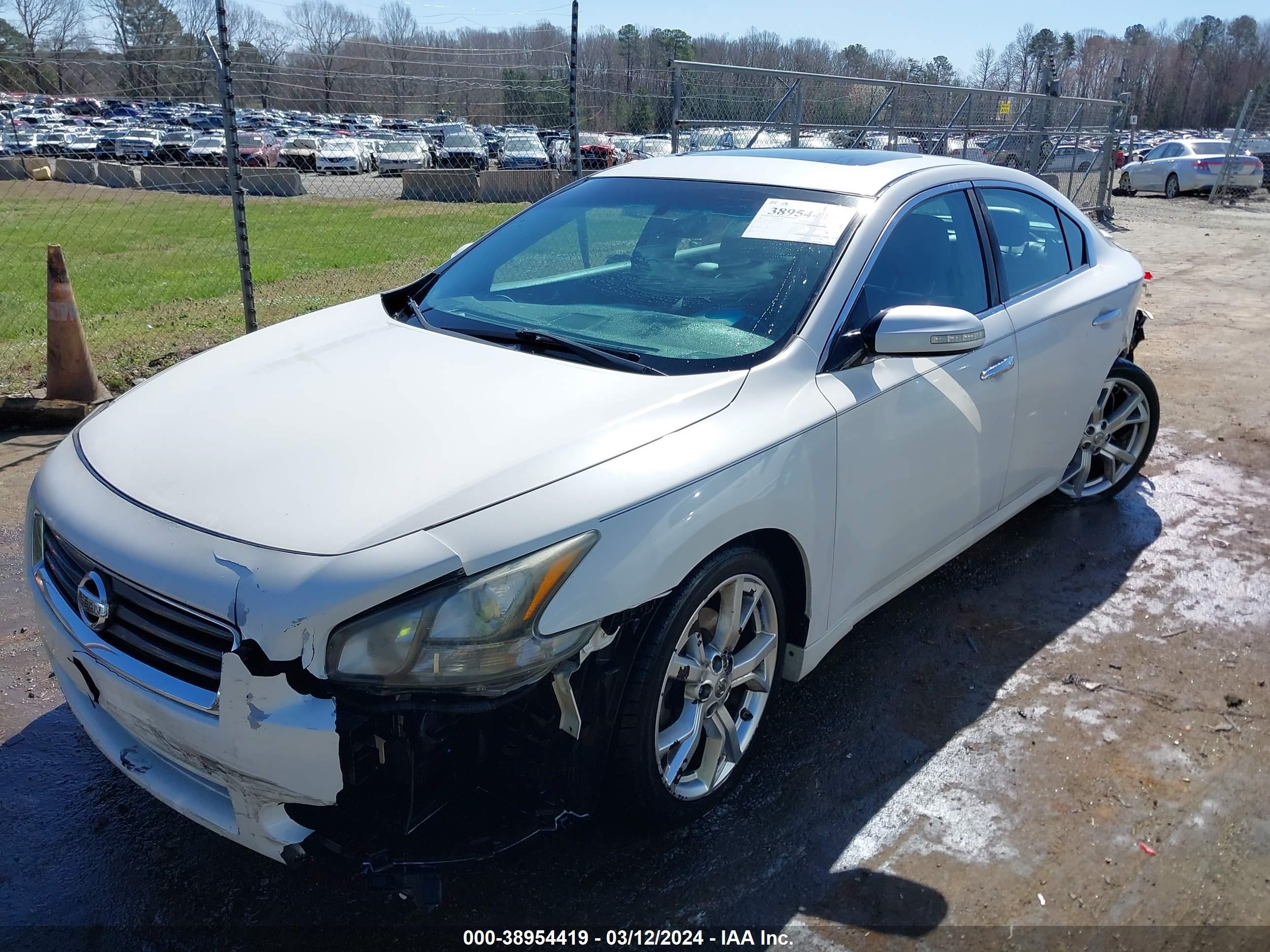 Photo 1 VIN: 1N4AA5AP9CC801335 - NISSAN MAXIMA 