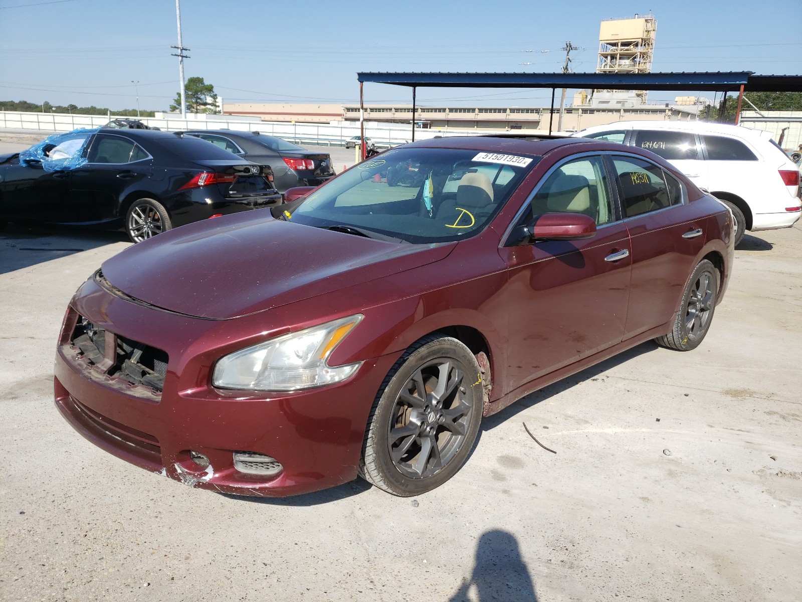 Photo 1 VIN: 1N4AA5AP9CC833833 - NISSAN MAXIMA 