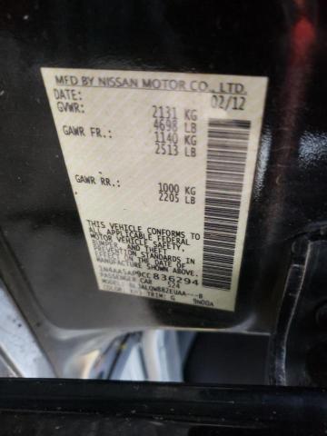 Photo 9 VIN: 1N4AA5AP9CC836294 - NISSAN MAXIMA S 