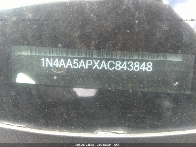 Photo 8 VIN: 1N4AA5APXAC843848 - NISSAN MAXIMA 