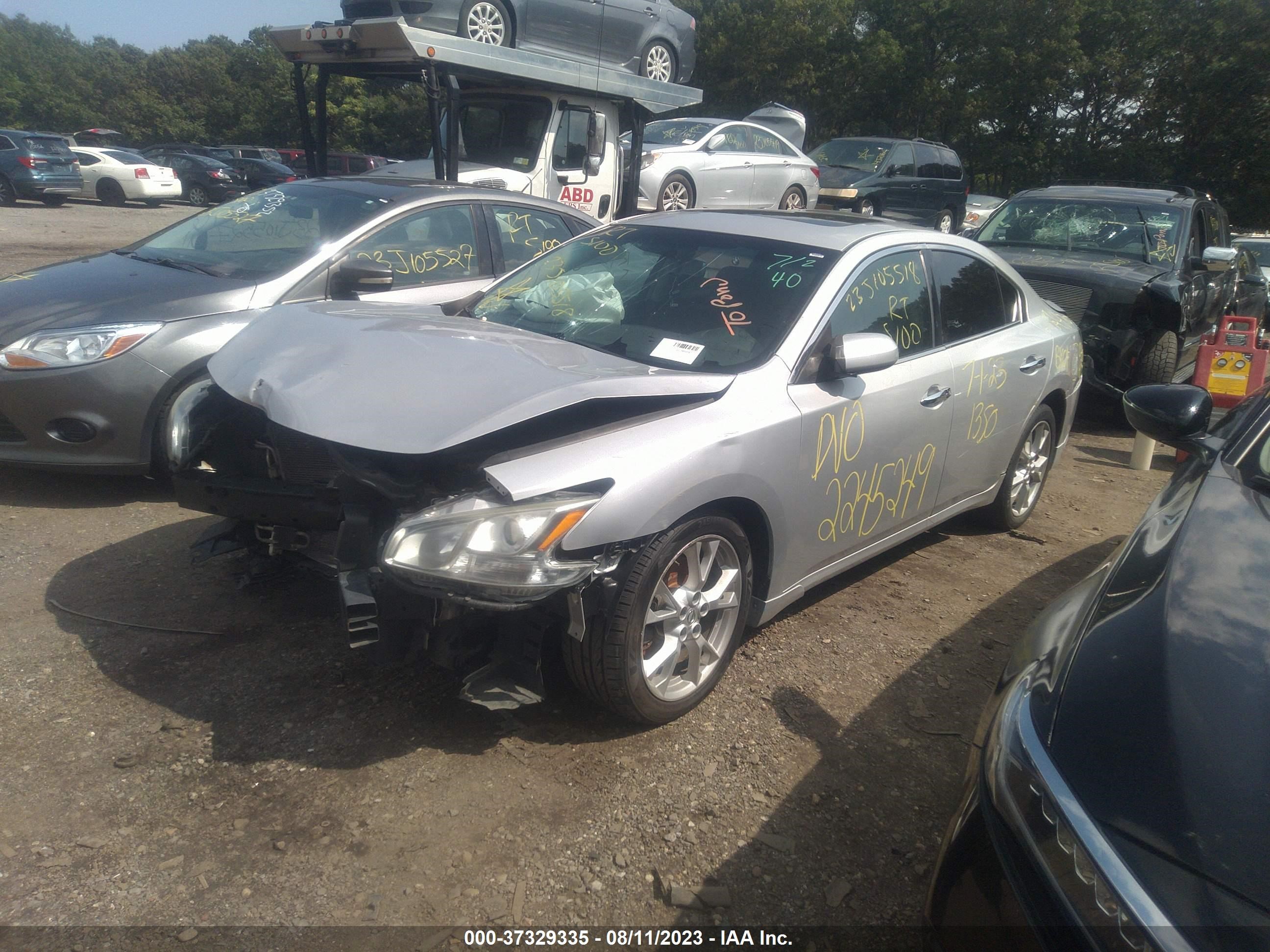 Photo 1 VIN: 1N4AA5APXCC802199 - NISSAN MAXIMA 