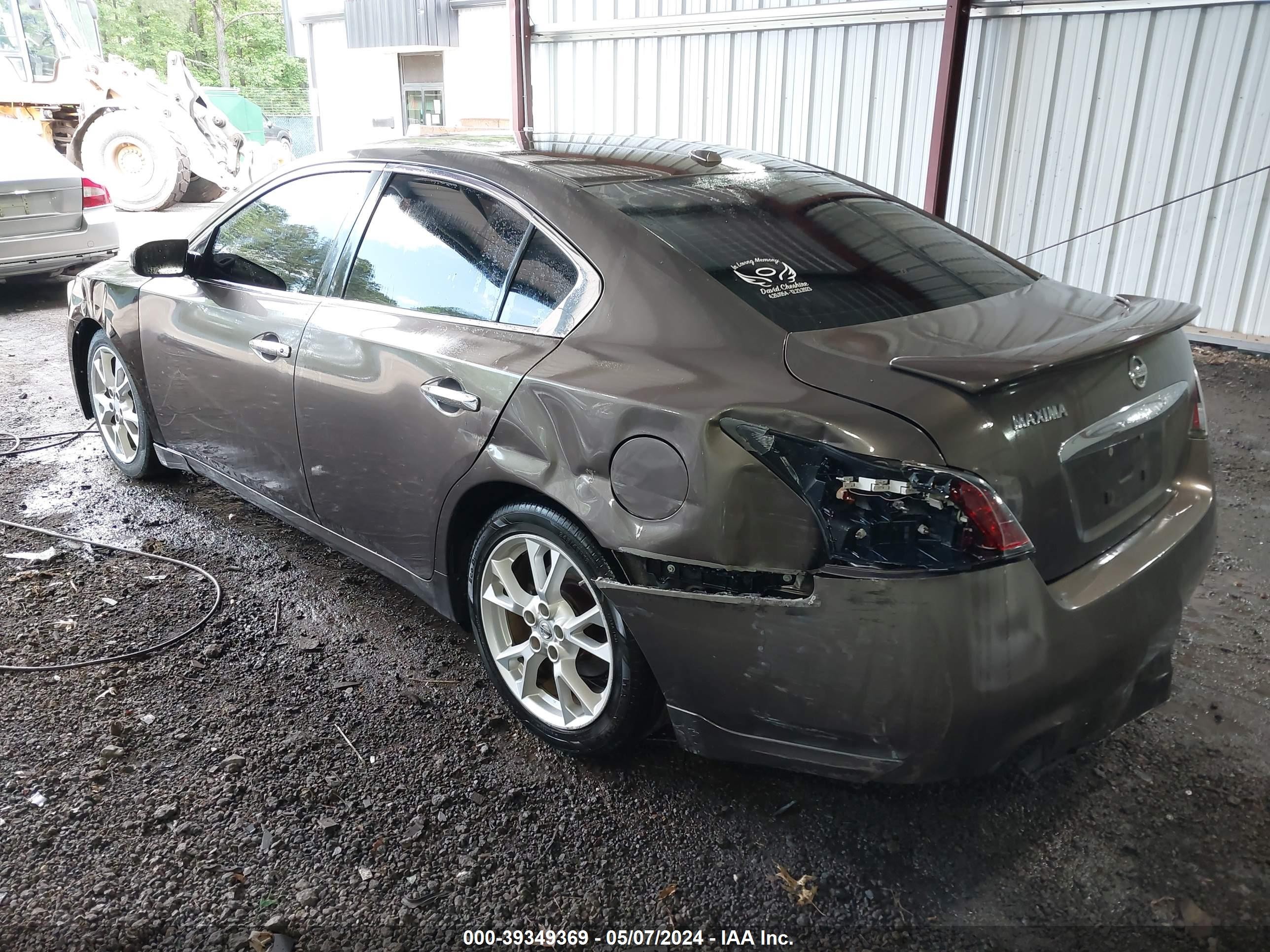 Photo 2 VIN: 1N4AA5APXCC854867 - NISSAN MAXIMA 