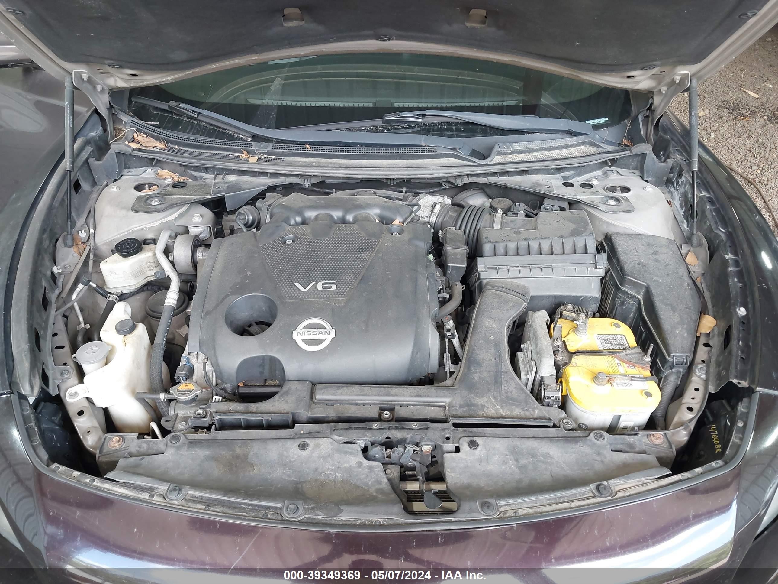 Photo 9 VIN: 1N4AA5APXCC854867 - NISSAN MAXIMA 