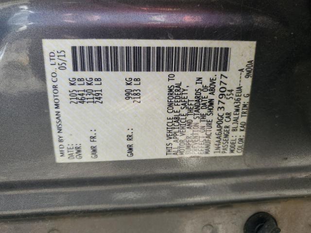 Photo 12 VIN: 1N4AA6AP0GC379077 - NISSAN MAXIMA 