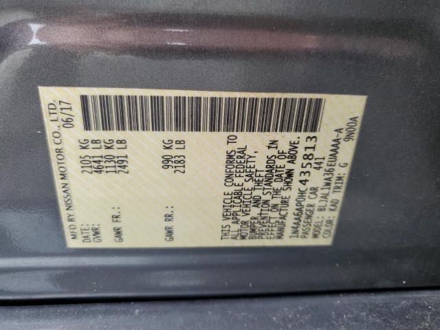 Photo 11 VIN: 1N4AA6AP0HC435813 - NISSAN MAXIMA 