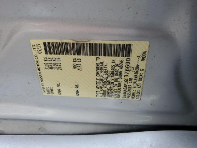 Photo 11 VIN: 1N4AA6AP1GC376690 - NISSAN MAXIMA 