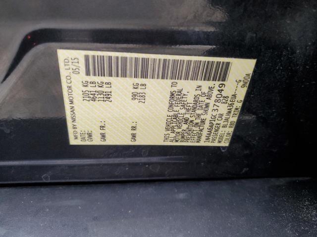 Photo 11 VIN: 1N4AA6AP1GC378049 - NISSAN MAXIMA 