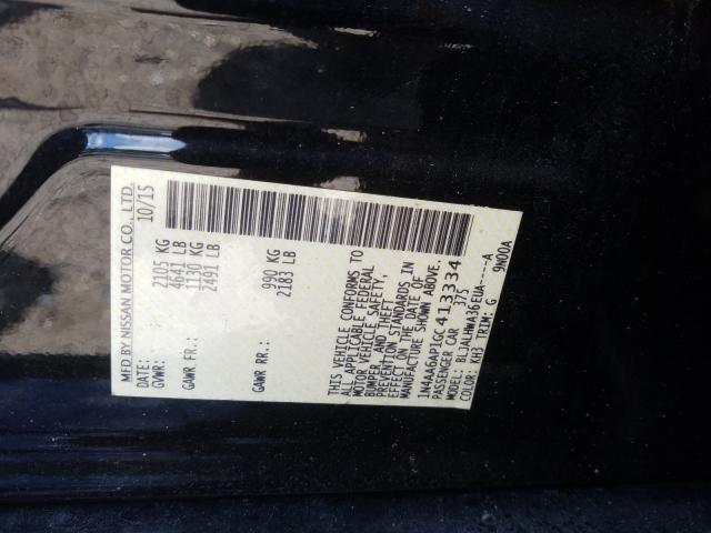 Photo 9 VIN: 1N4AA6AP1GC413334 - NISSAN MAXIMA 3.5 