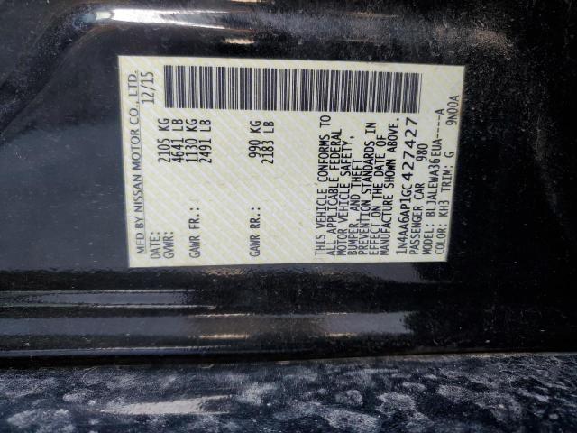 Photo 11 VIN: 1N4AA6AP1GC427427 - NISSAN MAXIMA 