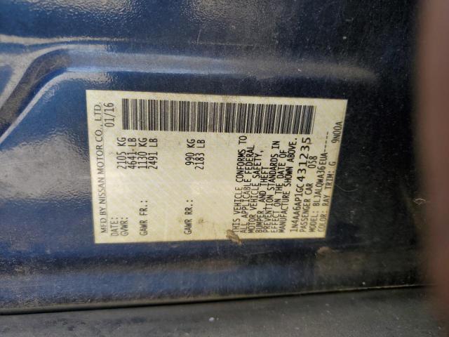 Photo 11 VIN: 1N4AA6AP1GC431235 - NISSAN MAXIMA 