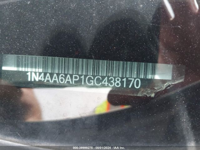 Photo 8 VIN: 1N4AA6AP1GC438170 - NISSAN MAXIMA 