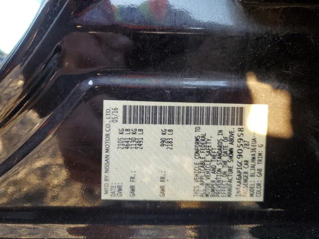 Photo 11 VIN: 1N4AA6AP1GC905958 - NISSAN MAXIMA 3.5 