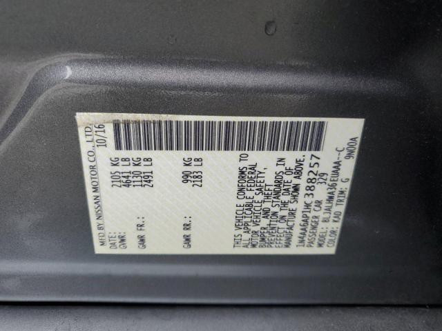 Photo 11 VIN: 1N4AA6AP1HC388257 - NISSAN MAXIMA 