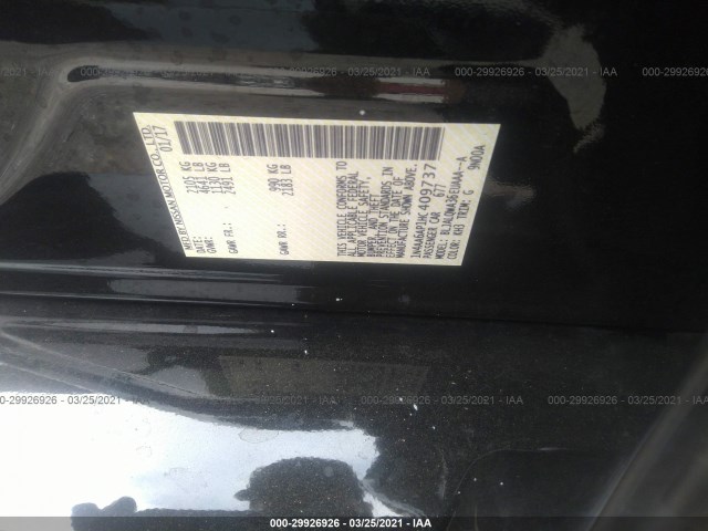 Photo 8 VIN: 1N4AA6AP1HC409737 - NISSAN MAXIMA 