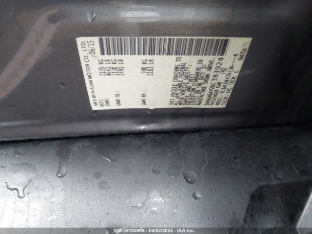 Photo 8 VIN: 1N4AA6AP2GC383924 - NISSAN MAXIMA 3.5 