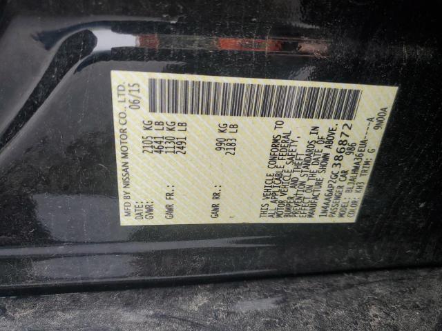 Photo 12 VIN: 1N4AA6AP2GC386872 - NISSAN MAXIMA 