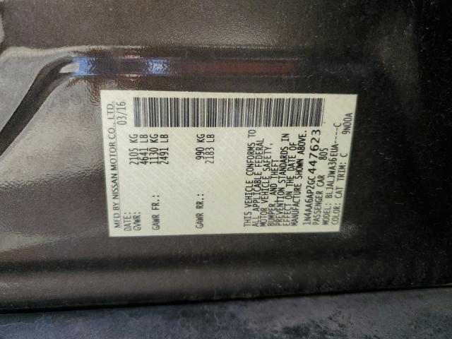 Photo 11 VIN: 1N4AA6AP2GC447623 - NISSAN MAXIMA 3.5 