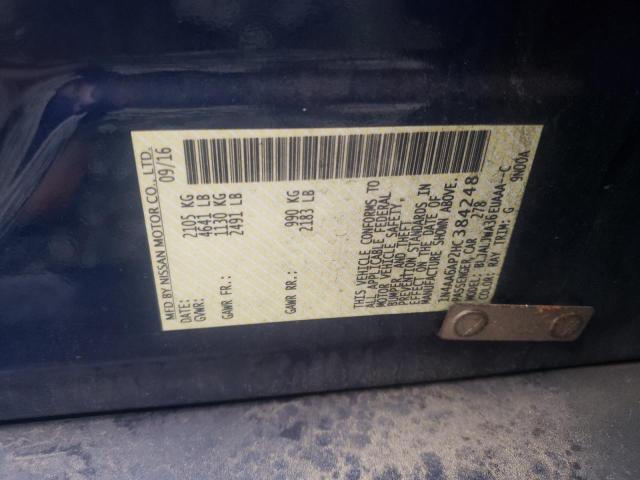 Photo 12 VIN: 1N4AA6AP2HC384248 - NISSAN MAXIMA 