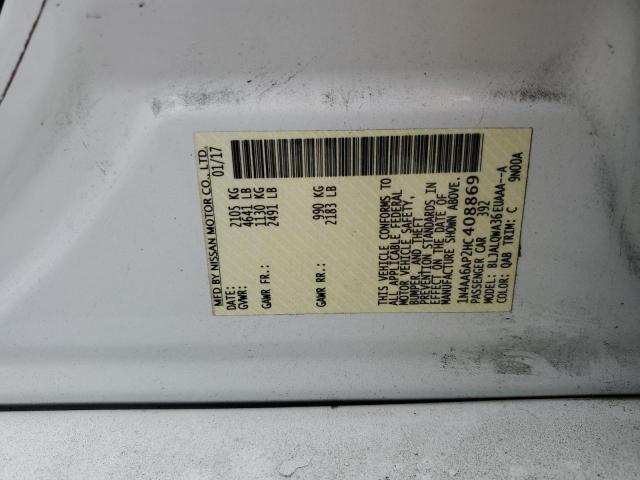 Photo 11 VIN: 1N4AA6AP2HC408869 - NISSAN MAXIMA 3.5 