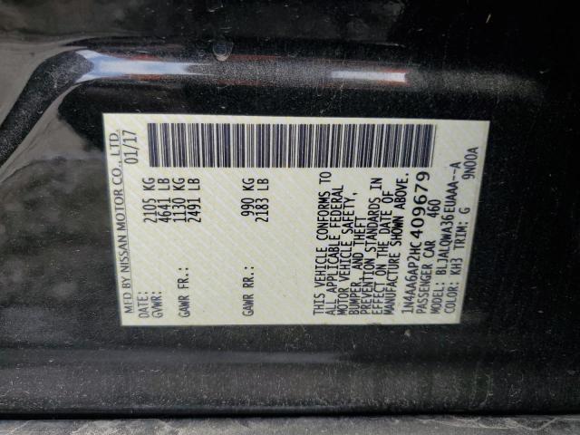 Photo 11 VIN: 1N4AA6AP2HC409679 - NISSAN MAXIMA 3.5 