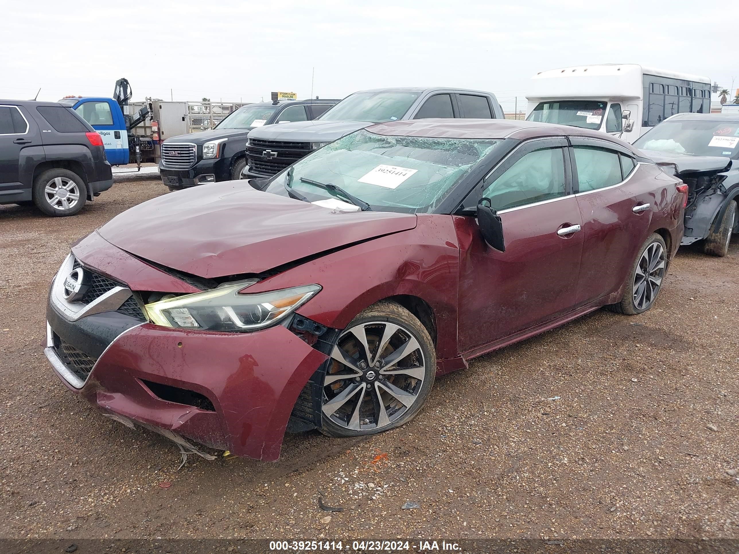 Photo 1 VIN: 1N4AA6AP3GC410466 - NISSAN MAXIMA 