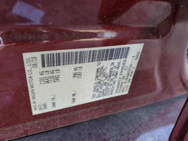 Photo 11 VIN: 1N4AA6AP3JC399086 - NISSAN MAXIMA 3.5 