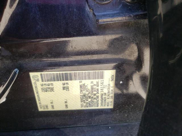 Photo 11 VIN: 1N4AA6AP4GC381561 - NISSAN MAXIMA 