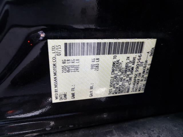 Photo 9 VIN: 1N4AA6AP4GC390566 - NISSAN MAXIMA 3.5 