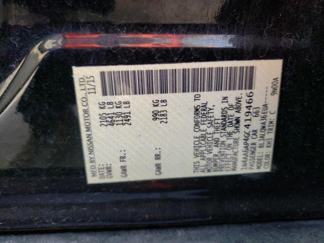 Photo 9 VIN: 1N4AA6AP4GC419466 - NISSAN MAXIMA 3.5 