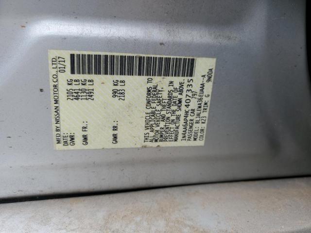 Photo 12 VIN: 1N4AA6AP4HC407335 - NISSAN MAXIMA 